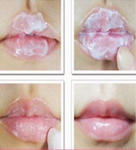 moisturized lips