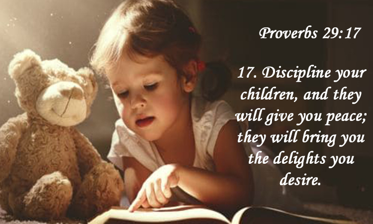 Proverbs 29:17 Proverbs 29:17