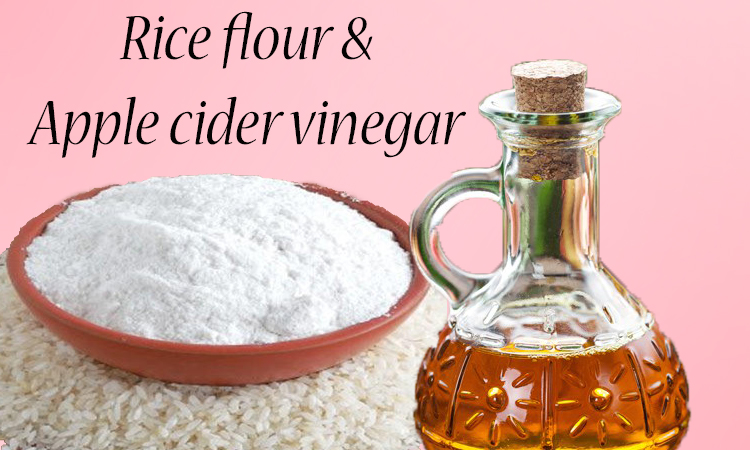 Rice Flour And Apple Cider Vinegar