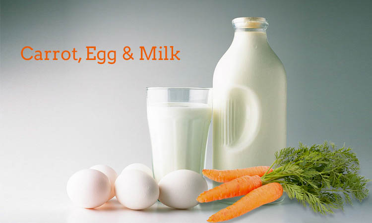 carrot and egg | WomensByte carrot and egg