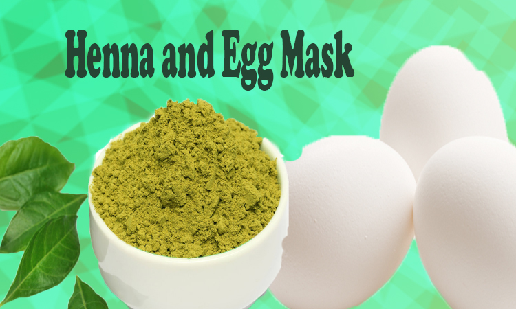 Henna And Egg Mask