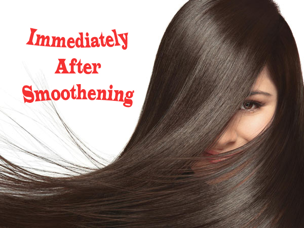 Immediately After Smoothening