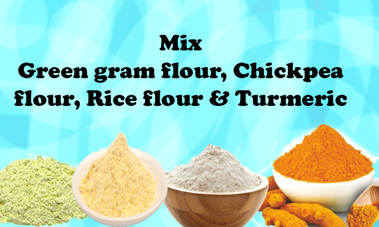 Turmeric And Rice Flour