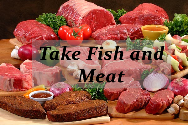 fish and meat 