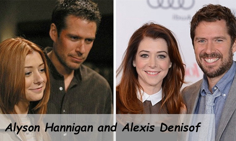 Alyson Hannigan and Alexis Denisof 