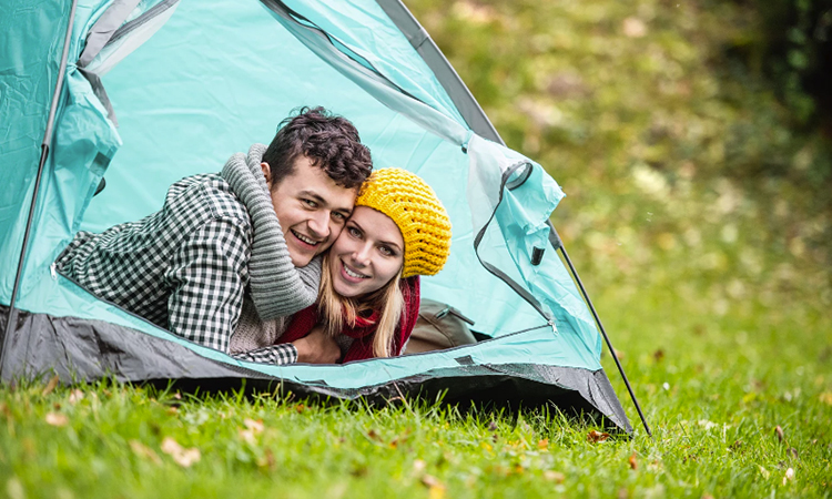 Couple Camping