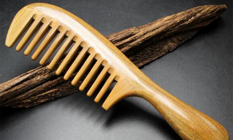 Wide Tooth Wooden Comb