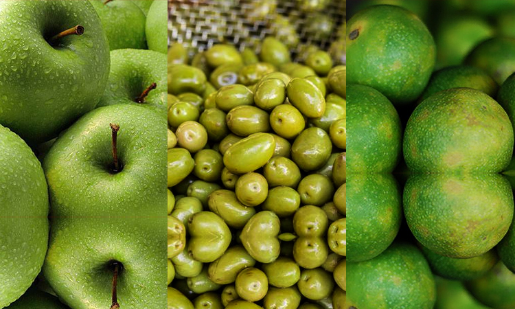 Green Apple Olives & Mosambi