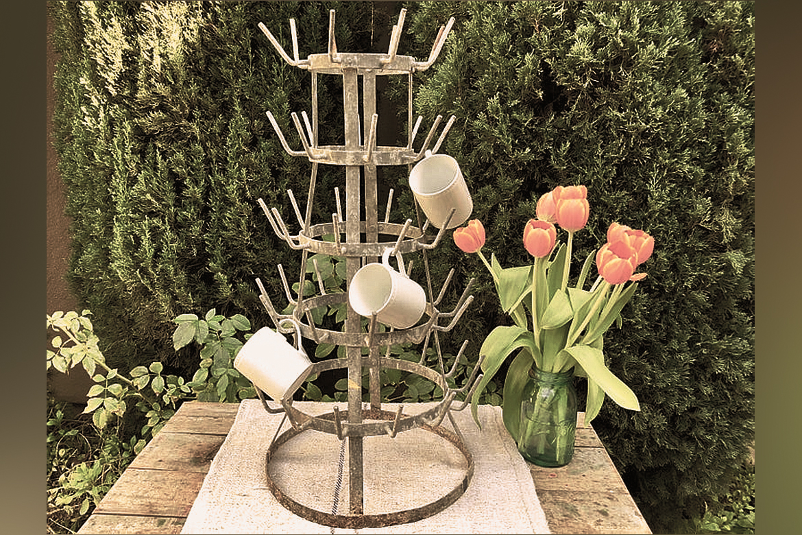 French Bottle Drying Racks