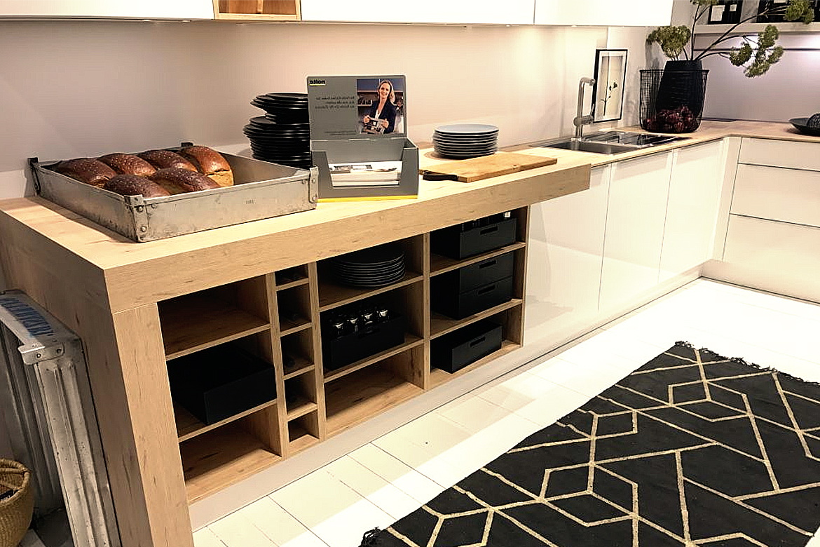 Shelves Under The Countertop