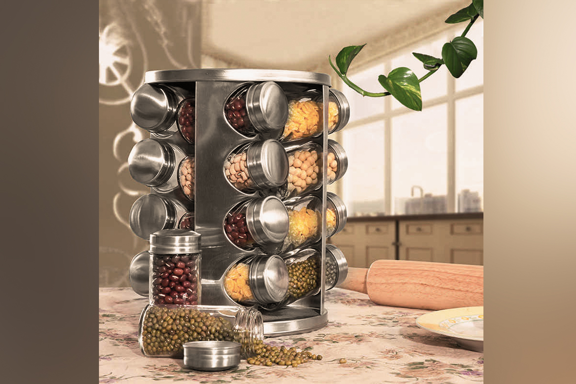 Spice Jar Sets Revolving