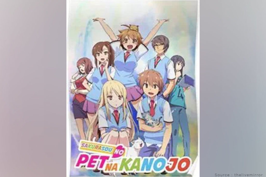 8 . Sakurasou no Pet no Kanojo (The Pet Girl of Sankurasou)
