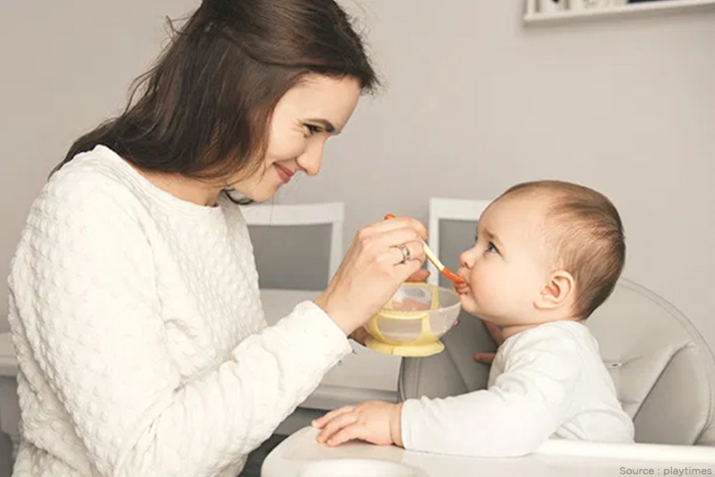 Let your baby decide when and how much to feed