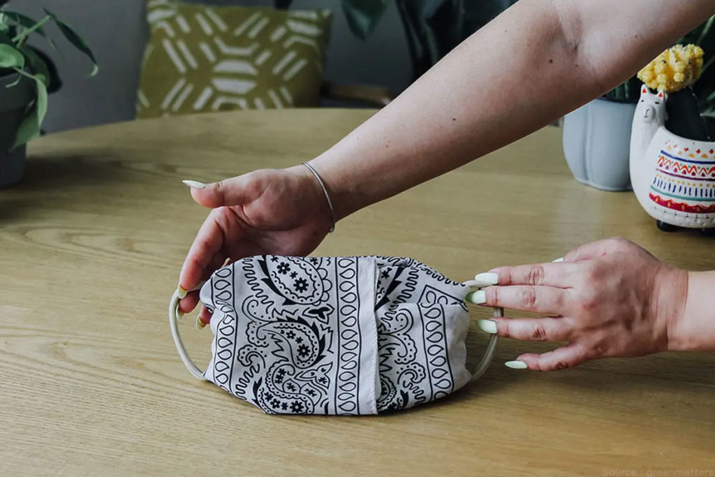 3. Making Mask without the use of sewing machine