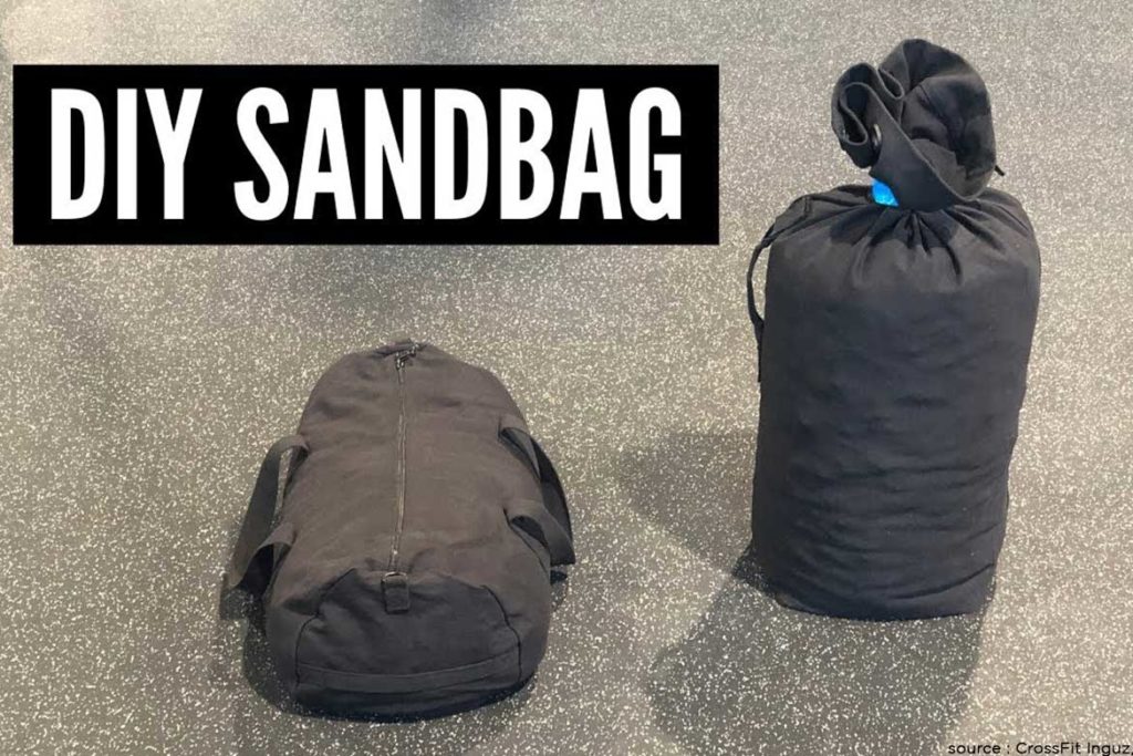 DIY Sandbag as Weight Set