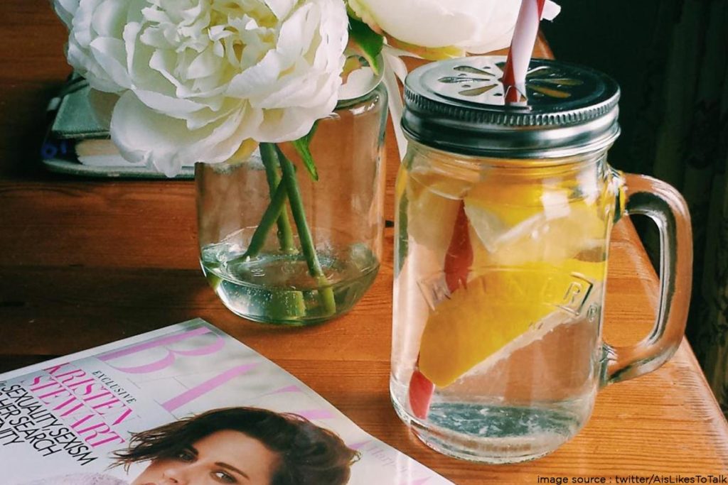 Keep Lemon Water In A Jar
